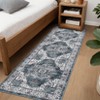 Machine Washable Area Rugs for Living Room Non Slip Non Shedding  Vintage Indoor Carpet - 2 of 4