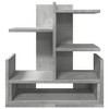 vidaXL Desk Organiser Concrete Grey 19.3x7.9x20.7" Engineered wood - 4 of 4