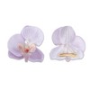 Unique Bargains Women's Phalaenopsis Faux Pearl Duckbill Clip 2 Pcs - 3 of 4