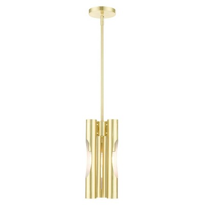 Livex Lighting Acra 3 - Light Pendant in  Satin Brass