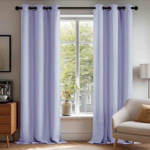 Deconovo Grommet Blackout Curtains, 2 Panels, OEKO-TEX Certified - 1 of 4