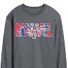 Men's - Marvel - Tie Dye Long Sleeve Graphic T-Shirt - 2 of 4