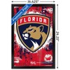 Trends International NHL Florida Panthers - Maximalist Logo 23 Framed Wall Poster Prints - 3 of 4