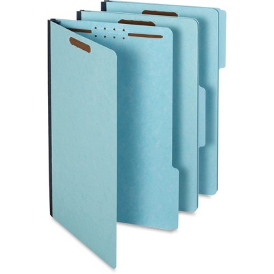 Pendaflex File Folders 1"Exp 1/3 Cut Tab 2 Fastnrs Lgl 25/BX BE 616F213BLU