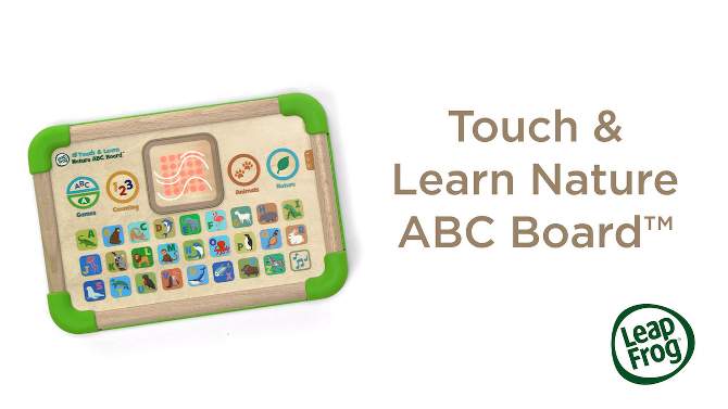 LeapFrog Touch &#38; Learn Nature ABC Board, 2 of 9, play video