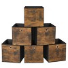 11.8" Storage Cubes, Set of 6 Storage Bins with Handles, Foldable Storage Boxes - 2 of 4
