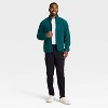 Men's High Pile Fleece Full Zip Sweatshirt - All In Motion™ - 3 of 3