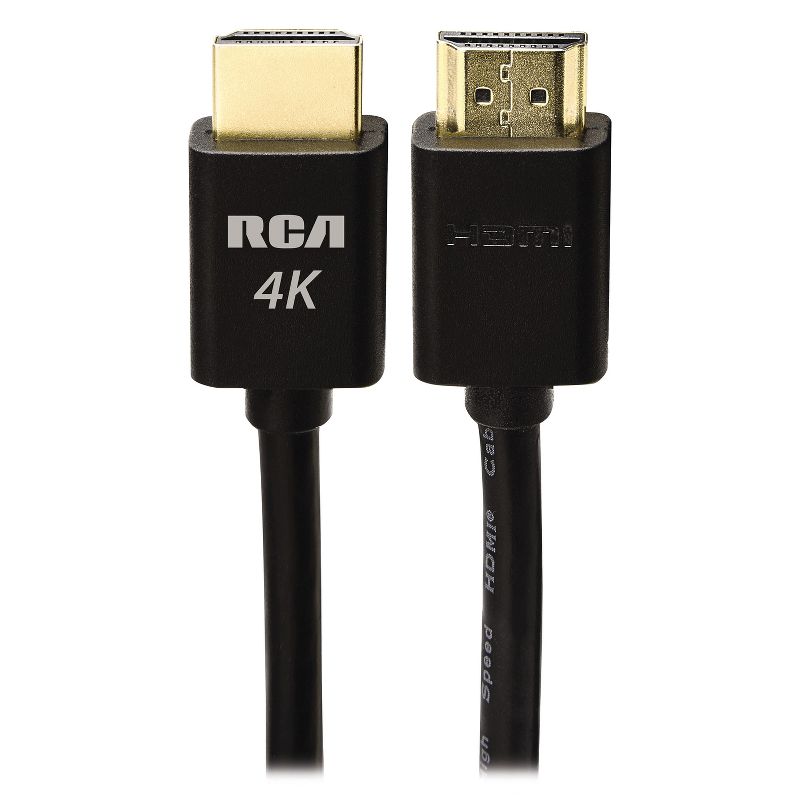 RCA Digital Plus High Speed HDMI® Cable with Ethernet, Black, 2 of 10