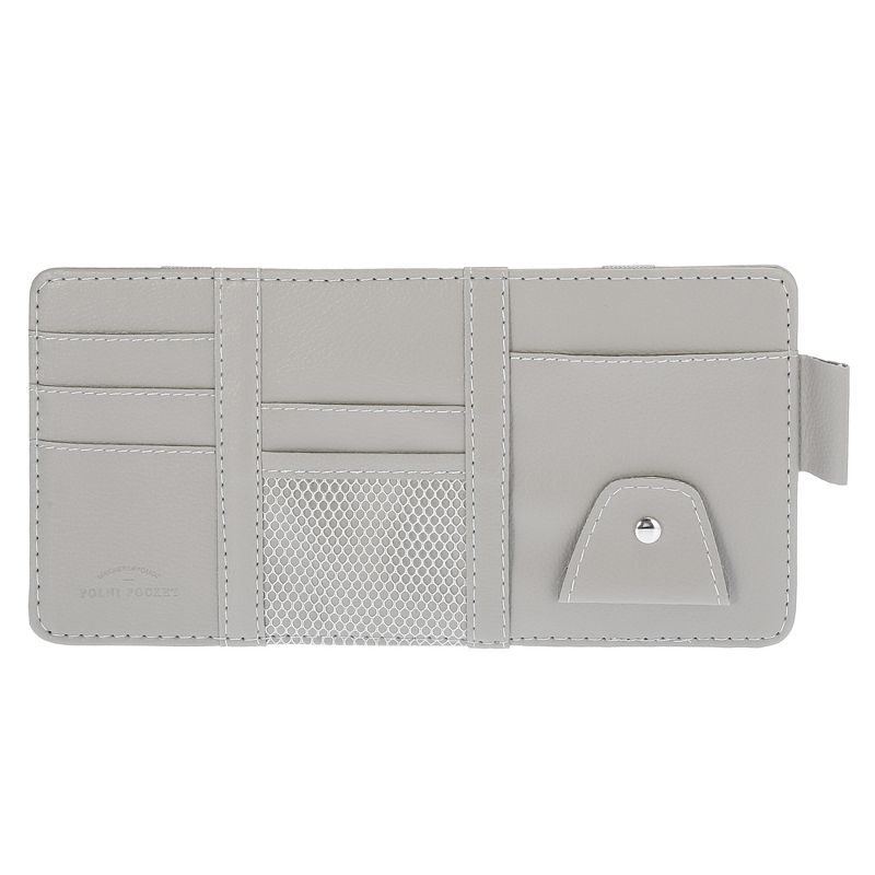 Unique Bargains Sun Visor Bag Organizer Interior Panel Pocket for Pen CD Card Storage 11.42"x6.18", 1 of 7
