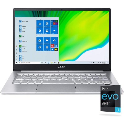 Acer Swift 3 - 14" Laptop Intel Core i7-1165G7 2.8GHz 8GB Ram 256GB SSD Win10H - Manufacturer Refurbished
