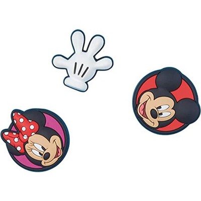 Crocs Jibbitz 3-Pack Disney Icons Mickey Mouse Shoe Charms | Jibbitz for Crocs