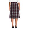 School Uniform Young Women's Plaid A-line Skirt Below the Knee - 2 of 3