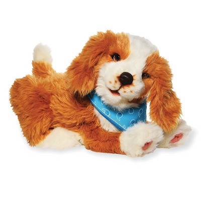 Freckled Pup Brown and White Interactive Companion Pet