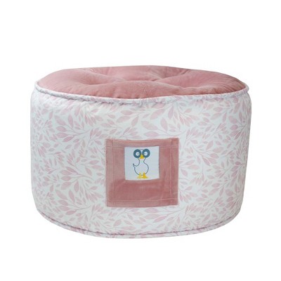 GooseWaddle One Size Toddler Ottoman Poppy Pink (One)