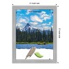 Amanti Art Vista Brushed Nickel Narrow Picture Frame - 4 of 4