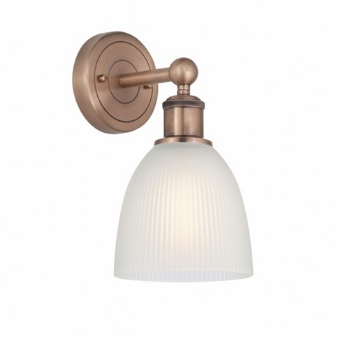 Innovations Lighting Castile 1 - Light Sconce in  Antique Copper - image 1 of 1