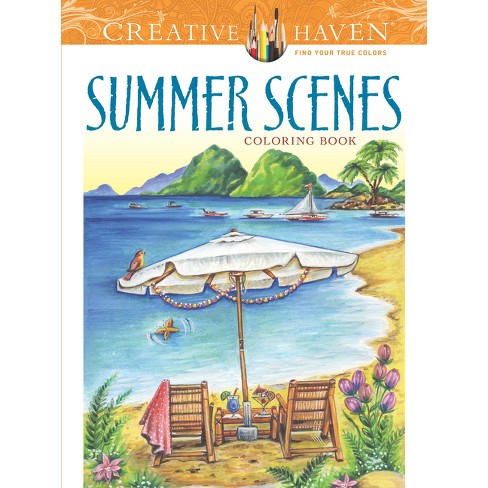 Creative Haven Cheerful Inspirations Coloring Book - (adult Coloring Books:  Calm) By Teresa Goodridge (paperback) : Target