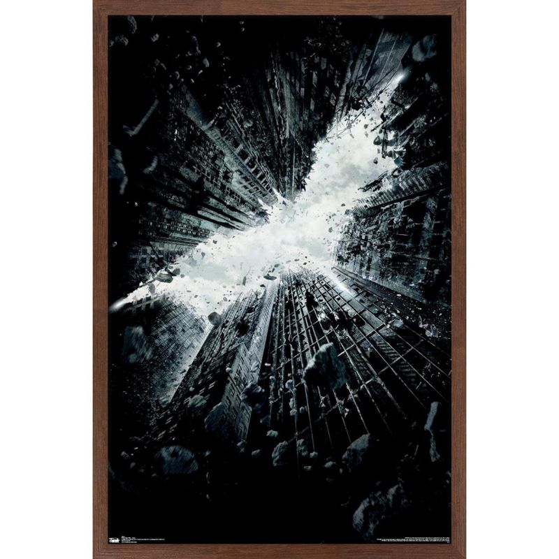 Trends International DC Comics Movie - The Dark Knight Rises - Teaser One Sheet Framed Wall Poster Prints, 1 of 7