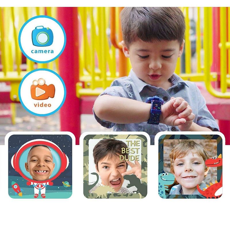 PlayZoom 2 Kids' Smartwatch - Green Case, 6 of 10