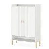 Hommoo 6-Tier Shoe Cabinet for Entryway White - 4 of 4