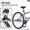Gulches 26 Inch Freestyle Bike for Teens Ages 14 Plus Boys Girls Steel Frame Single Speed 2 Pegs Aluminum Rims Dual Brakes Blue - 3 of 4