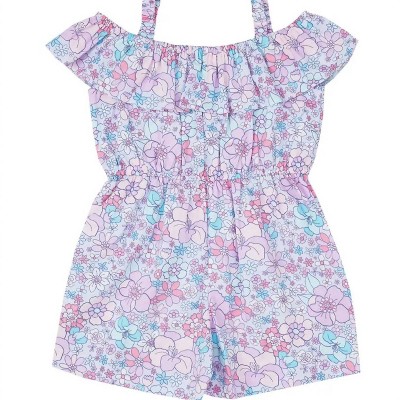 Girls' Floral Romper - Petit Confection