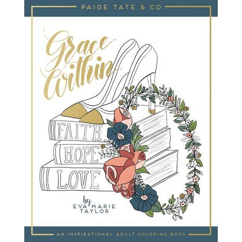 Download Grace Within An Inspirational Adult Coloring Book Christian Coloring Bible Journaling And Lettering Inspirat Paperback Target