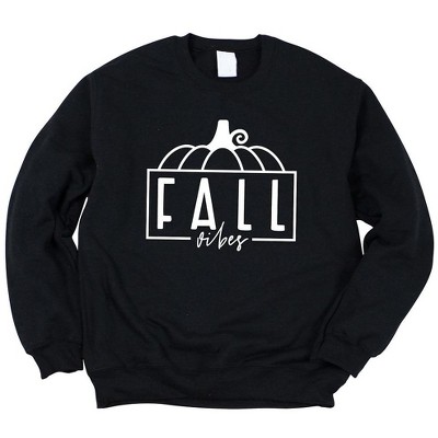 Simply Sage Market Women's Graphic Sweatshirt Fall Vibes Pumpkin