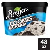 Cookies and Cream Ice Cream Frozen Dairy Dessert - 48oz - Breyers - image 2 of 4