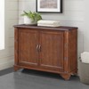 GlasFlength Console Tables with Special Legs, ModernLuxe, Simplicity Rectangle Console Table, for Living Room, Red, 40"*14"*30" - 4 of 4