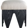 Meridian Furniture,Altair Velour Fur Fabric Bench - 3 of 4