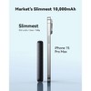 INIU Pocket Pro Slim 10000 mAh PD 45W Fast Charging Power Bank with attached USB-C Cable - Black - 4 of 4