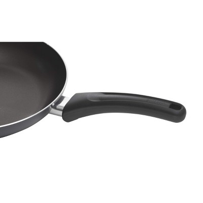 11" Black Nonstick Aluminum Deep Saute Pan with Lid