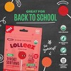 The Eez Co. Lolleez Organic Throat Soothing Pops - Watermelon, Strawberry & Orange Mango - 15ct - 3 of 4