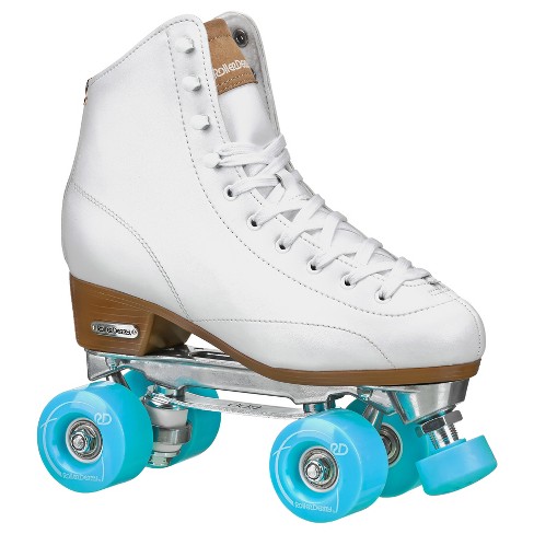 Crazy Skates White Retro Roller Skates - Classic Style Quad Skates For  Women And Girls - 12 : Target