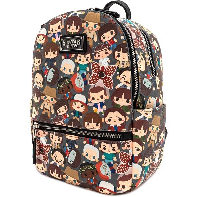 Dragon Ball Z All-over Chibi Character Print Design Faux Leather Mini  Backpack Blue : Target