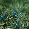 Northlight LED Wide Angle Christmas Lights - Blue - 9.5' Green Wire - 20ct - 2 of 4