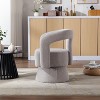 NicBex 360 Degree Swivel Chair Cuddle Barrel Accent Chair Upholstered Armchair for Living Room, Bedroom, Office - 3 of 4