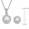 EVERLY JEWELRY | 0.37 ct 7.5–8 & 8.5–9 mm White Freshwater Cultured Pearl Set in Brass Yellow - 3 of 4