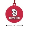 South Dakota Secondary Logo Aluminum Holiday Christmas Tree Ornament - 3 of 4