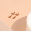 Girls' Classic Ball Screw Back 14k Rose Gold Earrings - In Season Jewelry - 4 of 4