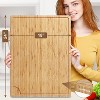 24x18 Inch Extra Large Wooden Cutting Board, Reversible Chopping Board with Juice Groove, Butcher Block for Stove Top, Versatile Food Prep Board - 2 of 4