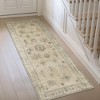 Abynow Vintage Floral Farmhouse Indoor Washable Area Rug - 4 of 4