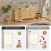 Buenhomino 6 Drawer Dresser for Bedroom, 47" Wide Modern Chest of Drawers with Fluted Design - 4 of 4