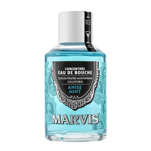 Marvis Anise Mint Mouthwash | Pleasurable Cool | Vegan | Blend of Star Anise & Mint| Clean Subtle Aroma (4.1 oz) - 1 of 4
