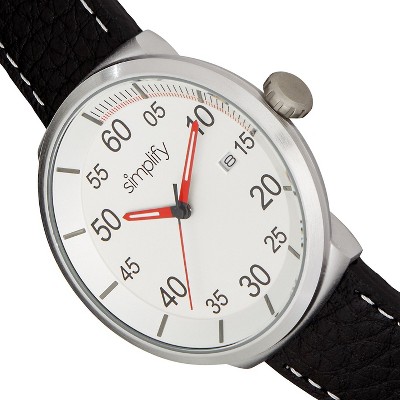 Simplify The 7100 Leather-Band Watch w/Date - image 3