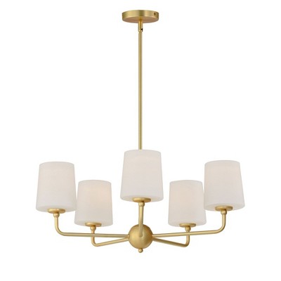 Maxim Lighting Bristol 5 - Light Chandelier in  Satin Brass