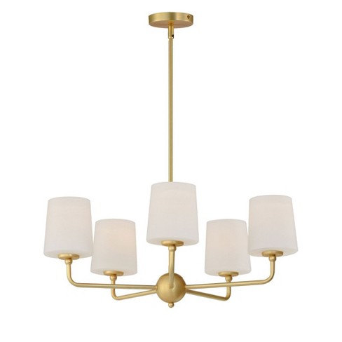 Maxim Lighting Bristol 5 - Light Chandelier In Satin Brass : Target