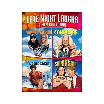 Late Night Laughs 4-Film Collection (Includes: Coneheads, Superstar, The Ladies Man (2000), Wayne's (DVD)