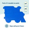 Wildkin Ice Packs for Kids (4-pack) - 3 of 4